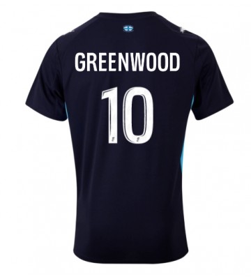 Olympique de Marseille Mason Greenwood #10 Udebanetrøje 2025-26 Kort ærmer